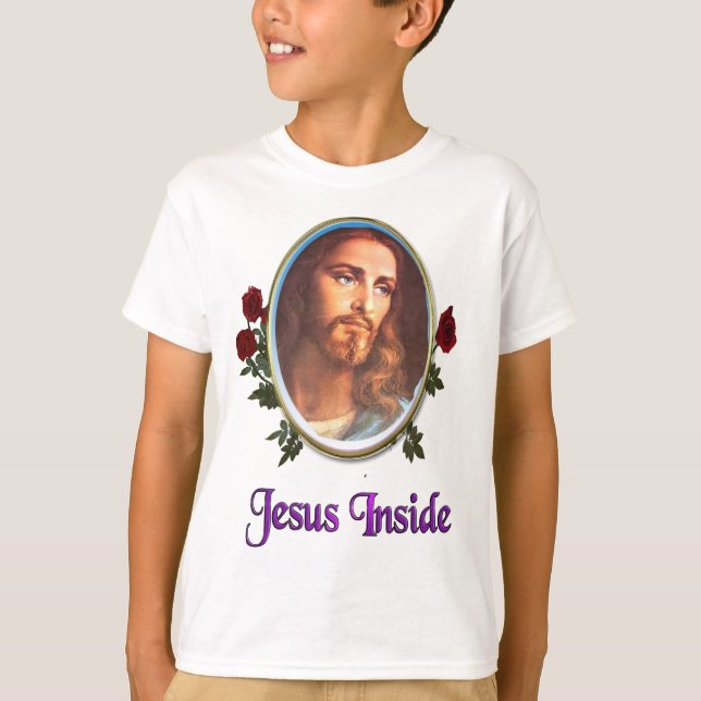 Jesus inuti t shirt (Framsida)