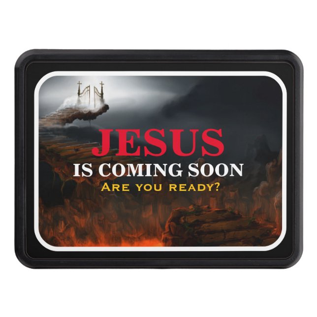 JESUS IS COMING SOON DRAGKROKSSKYDD (Framsidan)