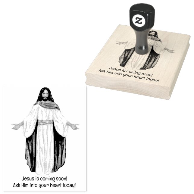 Jesus is coming! stämpel (Stämplad)