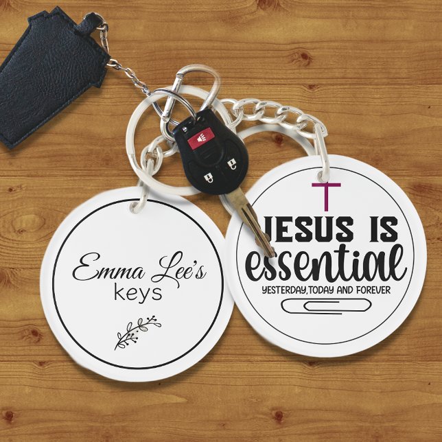 Jesus Is Essential Christian Quote Custom (Skapare uppladdad)