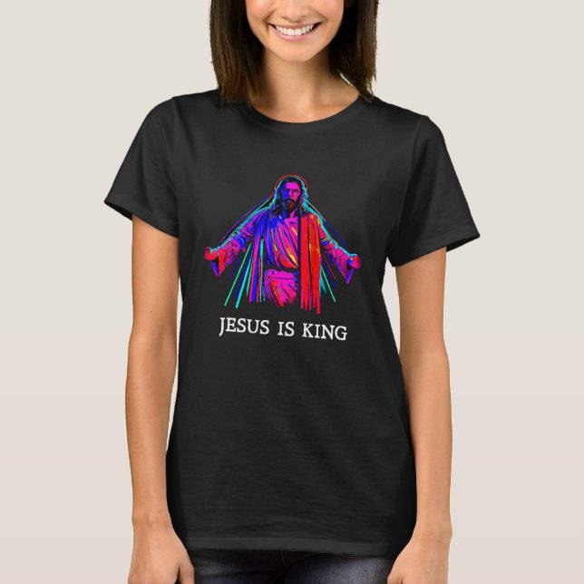 Jesus is king   2 t shirt (Framsida)