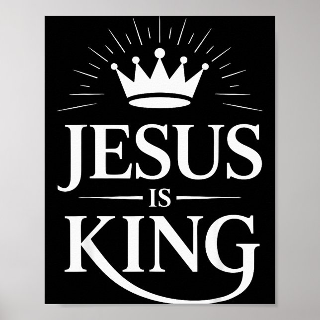 Jesus Is King Kristna  Poster (Framsidan)