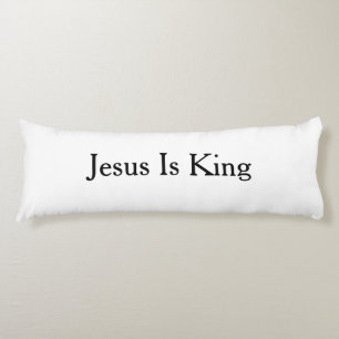 Jesus Is King Kroppskudde 51cm x 137cm