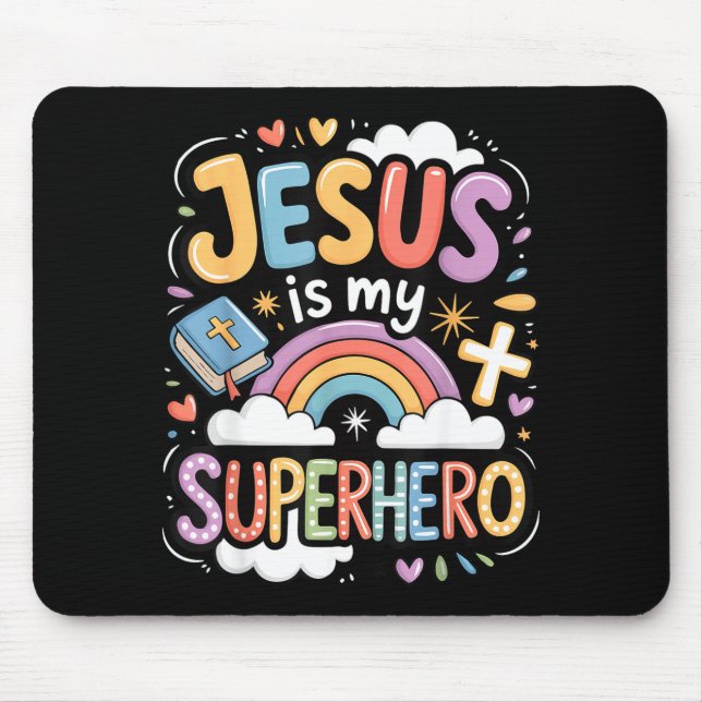 Jesus Is My Superhero  Musmatta (Framsidan)