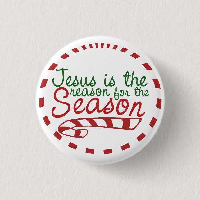 Jesus is the Reason for Christmas Season Knapp (Framsida)