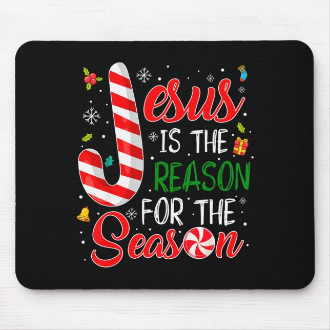 Jesus Is The Reason For The Season Christmas Pajam Musmatta (Framsidan)