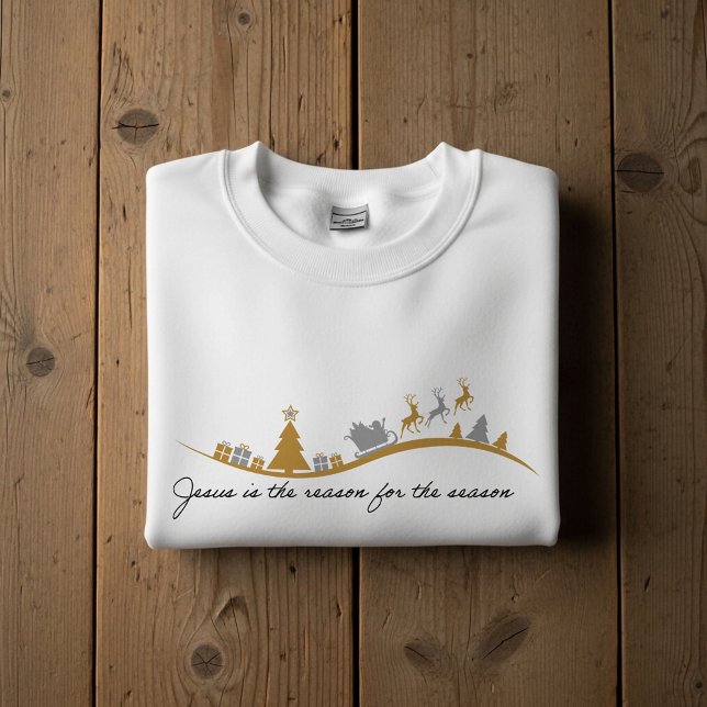 Jesus Is the Reason for the Season  T Shirt (Skapare uppladdad)