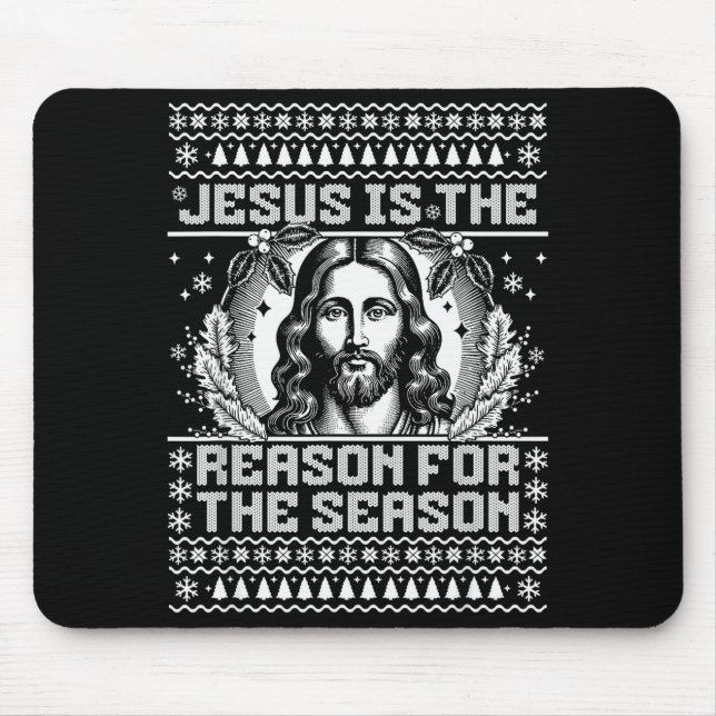 Jesus Is The Reason For The Season - Ugly Christma Musmatta (Framsidan)