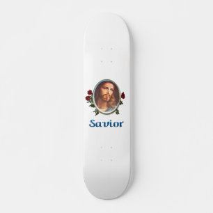 Jesus is the savior skateboard bräda 19,5 cm