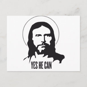 Jesus ja han kan vykort