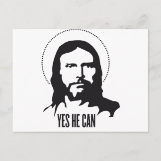 Jesus ja han kan vykort