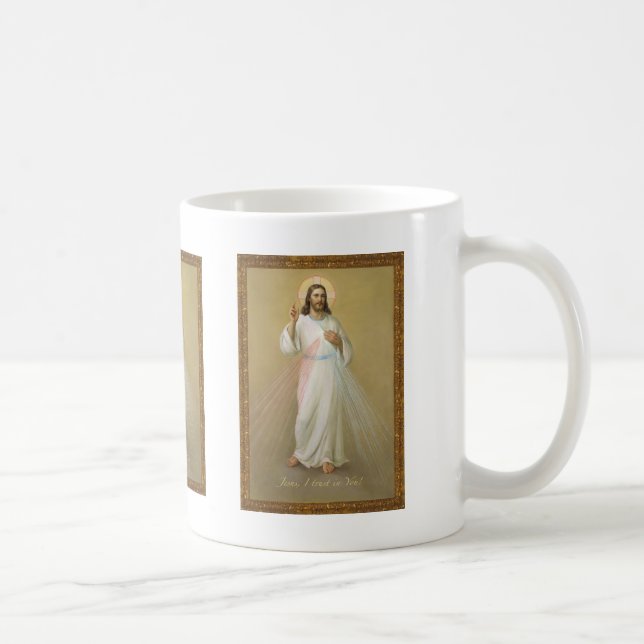 Jesus, jag litar på dig kaffemugg (Höger)