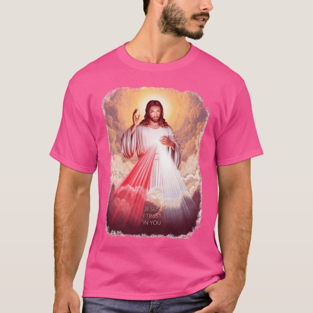 Jesus, jag litar på dig t shirt (Framsida)