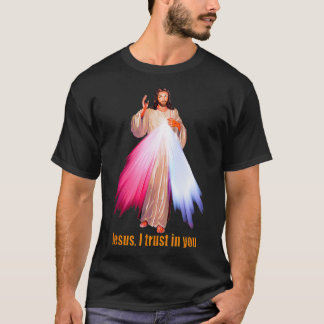 Jesus, jag litar på din gudomliga Mercy-bild T Shirt