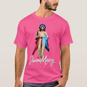 Jesus, jag litar på er gudomliga Mercy-katolik T Shirt