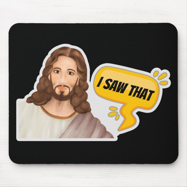 Jesus, jag såg det musmatta (Framsidan)