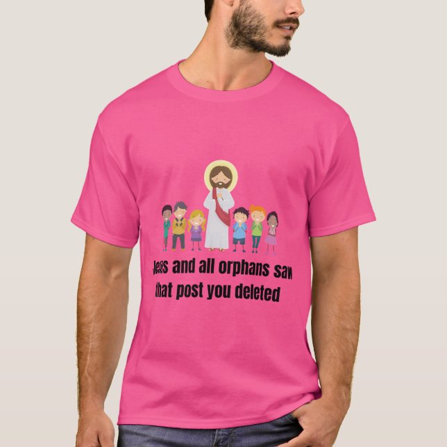 Jesus, jag såg det t shirt (Framsida)