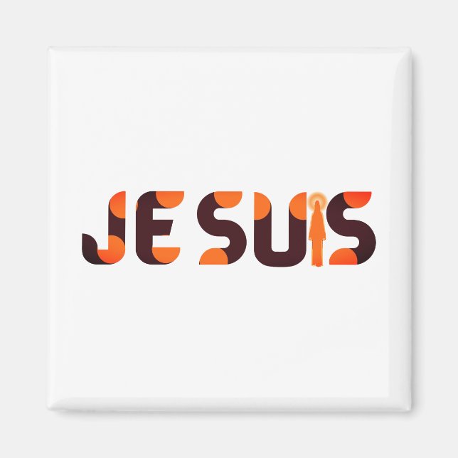 Jesus, Je Suis eller jag är Magnet (Framsidan)