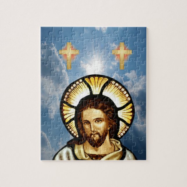 Jesus Jigszle Puzzle Pussel (Vertikal)