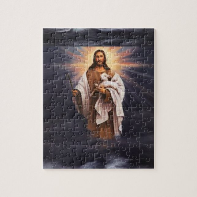 Jesus Jigszle Puzzle Pussel (Vertikal)