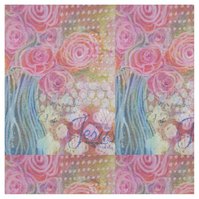 Jesus jublar tyg (Närbild)