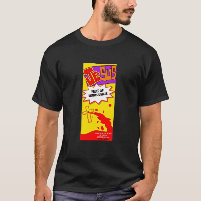 Jesus Juice Box T-Shirt (Framsida)