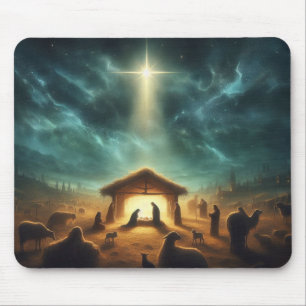 Jesus/jul/Nativitet Mousepad Musmatta