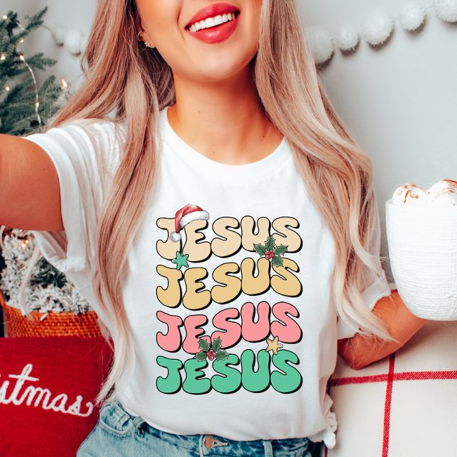 Jesus jul T-Shirt Colorful (Skapare uppladdad)
