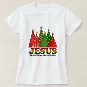 Jesus julgranar t shirt