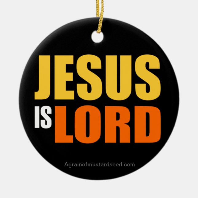 Jesus Julgransprydnad Keramik (Framsidan)