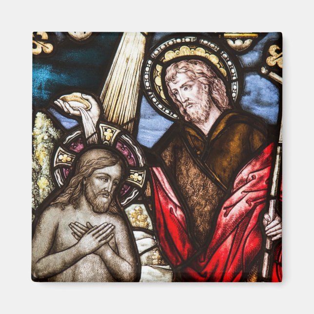 Jesus Juli - Lagad julgransmagnet Magnet (Framsidan)