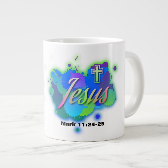 Jesus - Jumbo Mugg (Framsida höger)