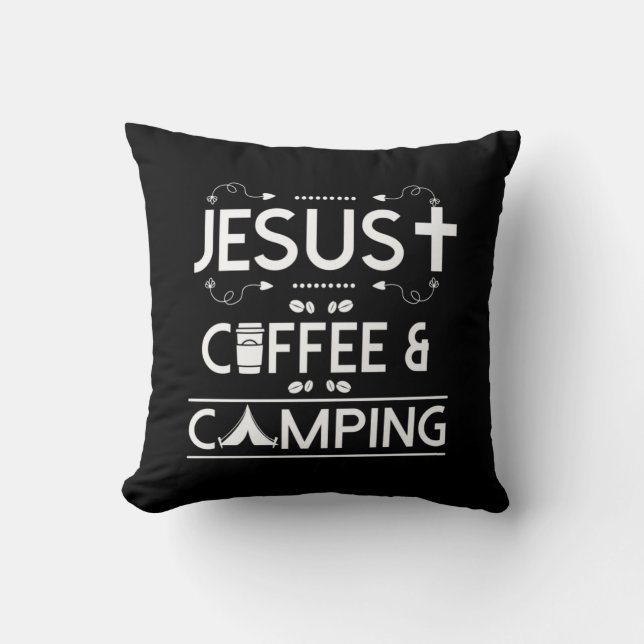 Jesus kaffe och kampanj kudde (Framsida)