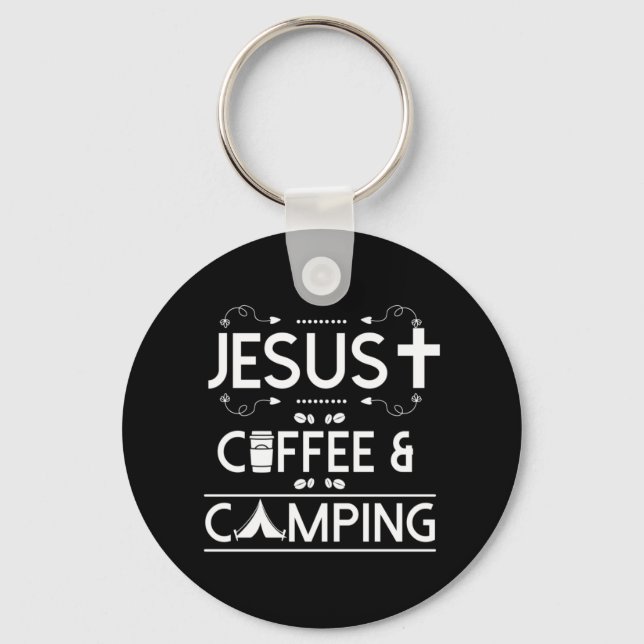 Jesus kaffe och kampanj nyckelring (Framsida)