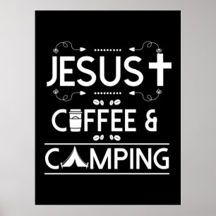 Jesus kaffe och kampanj poster