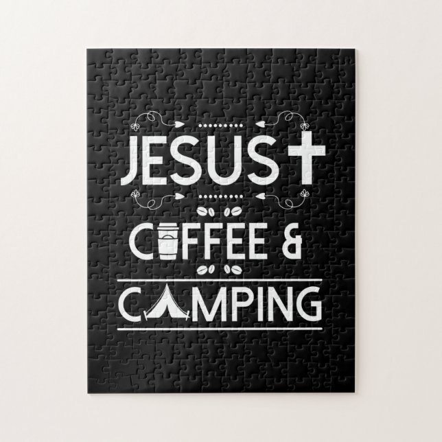 Jesus kaffe och kampanj pussel (Vertikal)