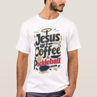 Jesus, kaffe och pickleball - sambo mellan tro och t shirt