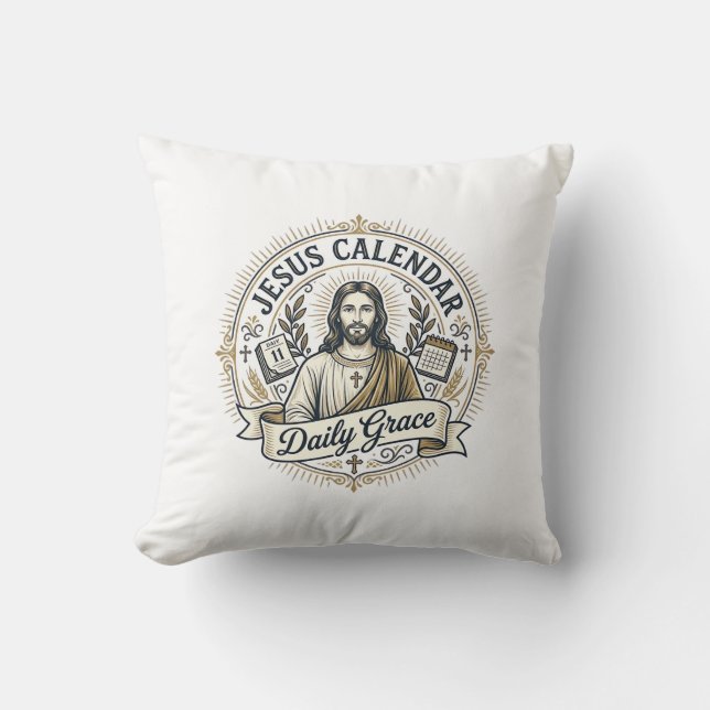 Jesus Kalender Daglig Nåde Jesus Kalender Daglig N Kudde (Framsida)