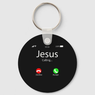 Jesus kallar sig kristen nyckelring