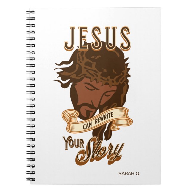 Jesus kan skriva om din artikel anteckningsbok (Framsidan)