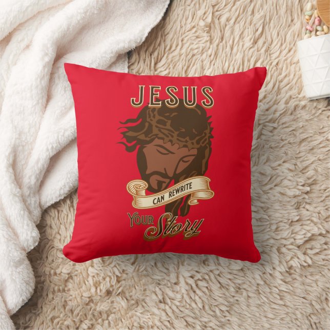 Jesus kan skriva om din artikel kudde (Filt)