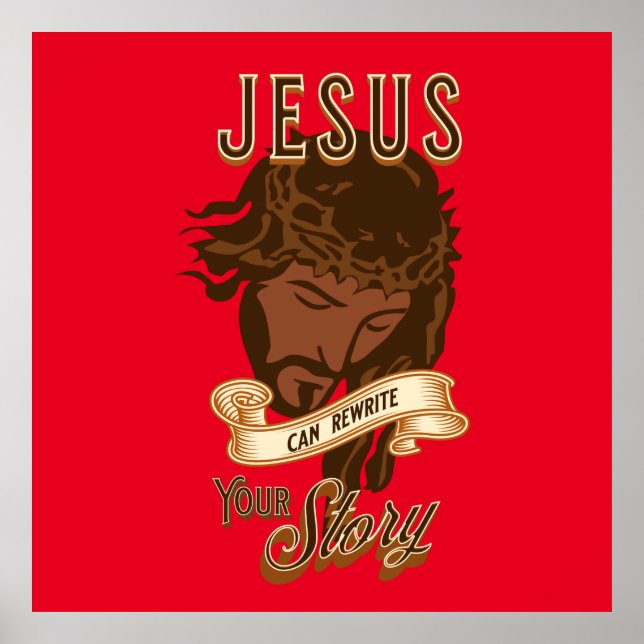 Jesus kan skriva om din artikel poster (Framsidan)