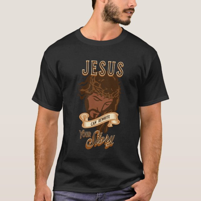 Jesus kan skriva om din artikel t shirt (Framsida)