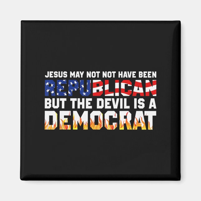 Jesus kanske inte har varit republikan men djävule magnet (Framsidan)