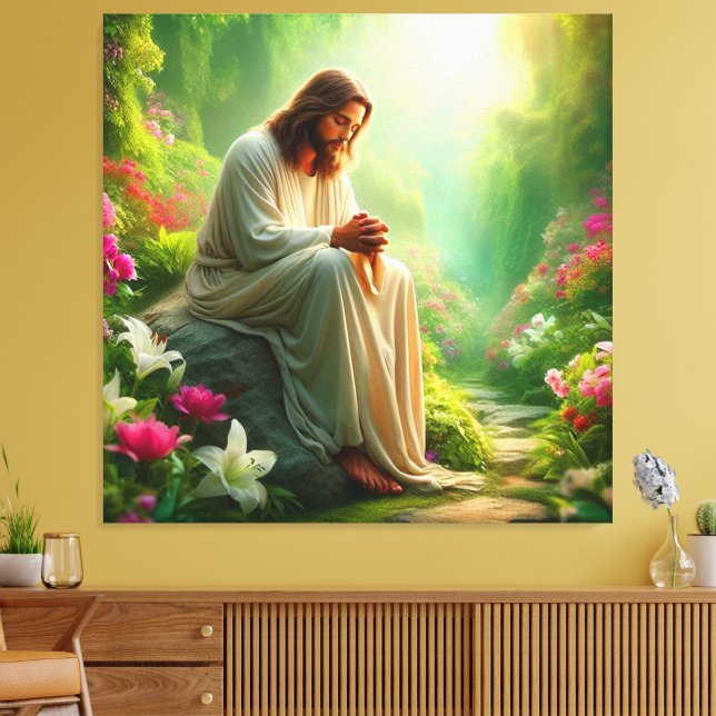 Jesus Kanvastryck Bild 10 (Insitu (Vardagsrum))