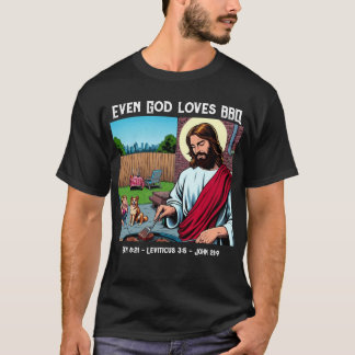 Jesus Kärlek BBQ T Shirt