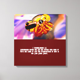 Jesus kärlek canvastryck