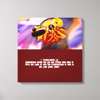 Jesus kärlek canvastryck