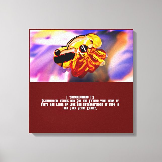 Jesus kärlek canvastryck (Framsida)