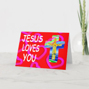 Jesus Kärlek dig med Christian Kor Kort